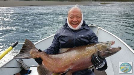 Fotos da pesca esportiva em Chaiten no Chile